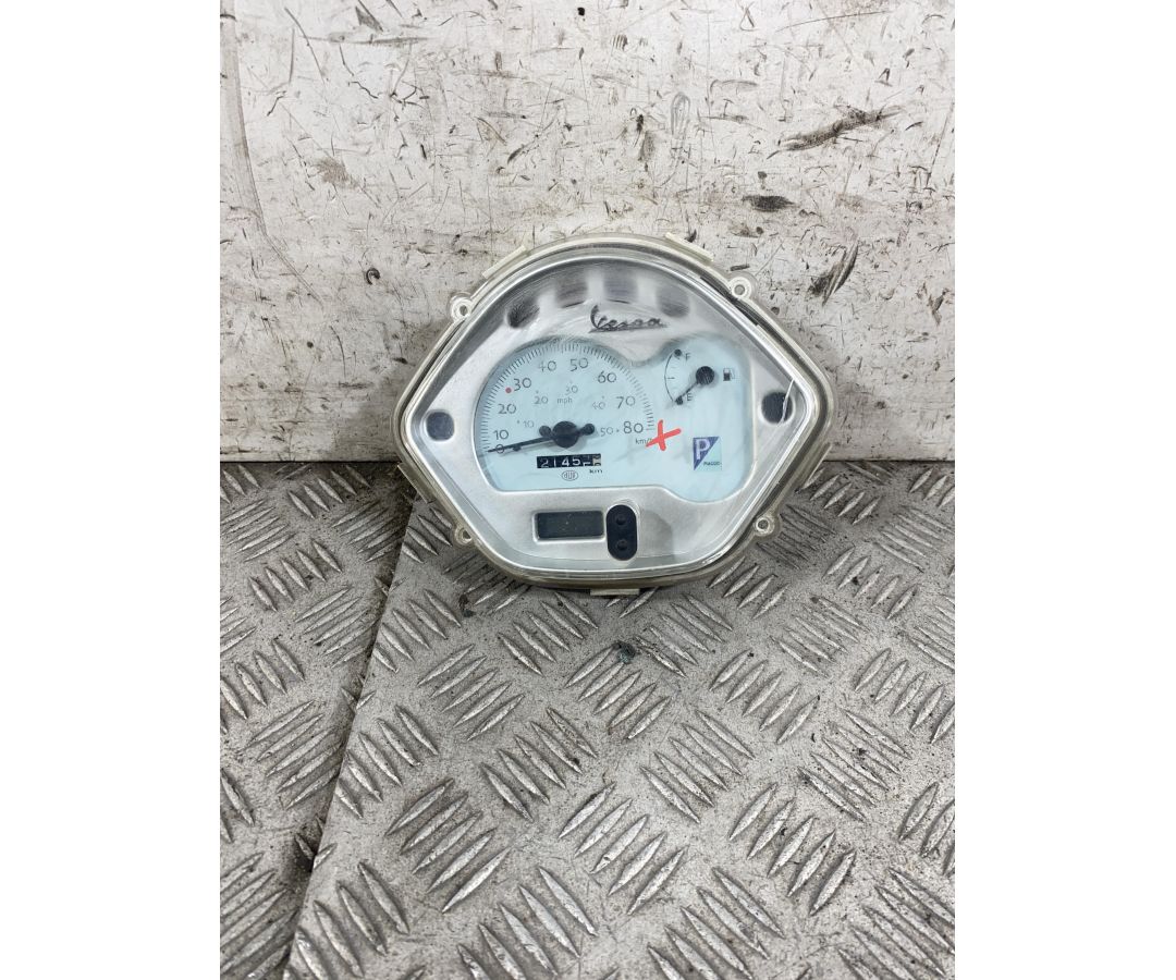 Strumentazione Contachilometri Piaggio Vespa LX 150 Dal 2005 al 2011 Km 21455  1770805527888