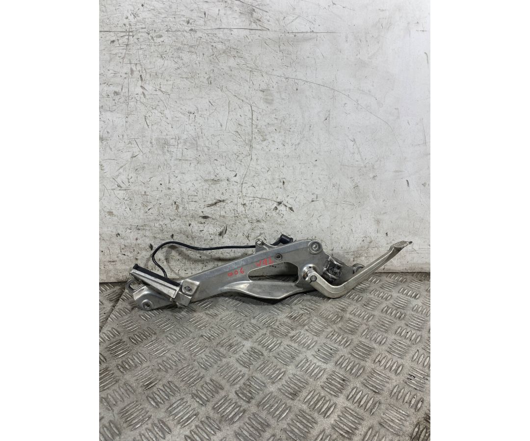 Pedana Poggiapiedi Destra DX Con Pedalina Freno Yamaha TDM 900 Dal 2002 Al 2014  1770892455774