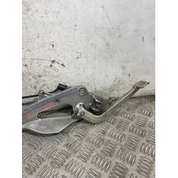 Pedana Poggiapiedi Destra DX Con Pedalina Freno Yamaha TDM 900 Dal 2002 Al 2014  1770892455774