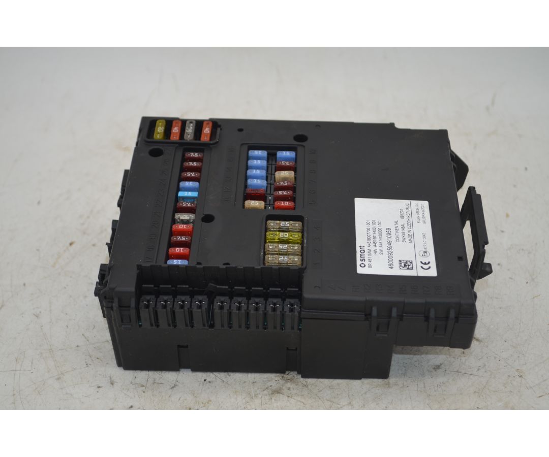 Body Computer Smart ForTwo W451 Dal 2007 al 2015 Cod A4519007700  1770977171162