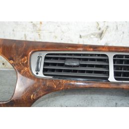 Rivestimento Centrale Cruscotto + Bocchette Aria Centrali Jaguar X-Type dal 2001 al 2008 Cod 1X436770  1771238389074