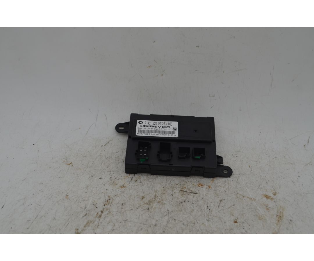 Centralina Chiusura Centralizzata Smart ForTwo W451 dal 2007 al 2015 Cod A4518200026  1771324297658