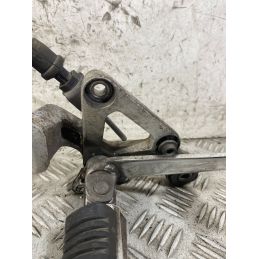 Pedana Poggiapiedi Destra DX Con Pedivella Freno Yamaha Fazer 600 FZS Dal 1998 al 2001  1771328279049