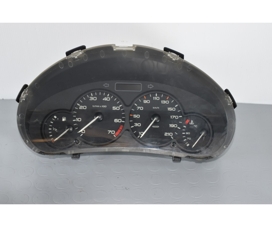 Strumentazione Contachilometri Completa Peugeot 206 dal 1998 al 2012 Cod 9648836480  1626448289136
