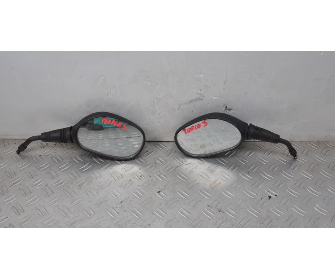 Coppia Specchietti Retrovisori Kymco People S 125 / 200 dal 2006 al 2016  1626944478447