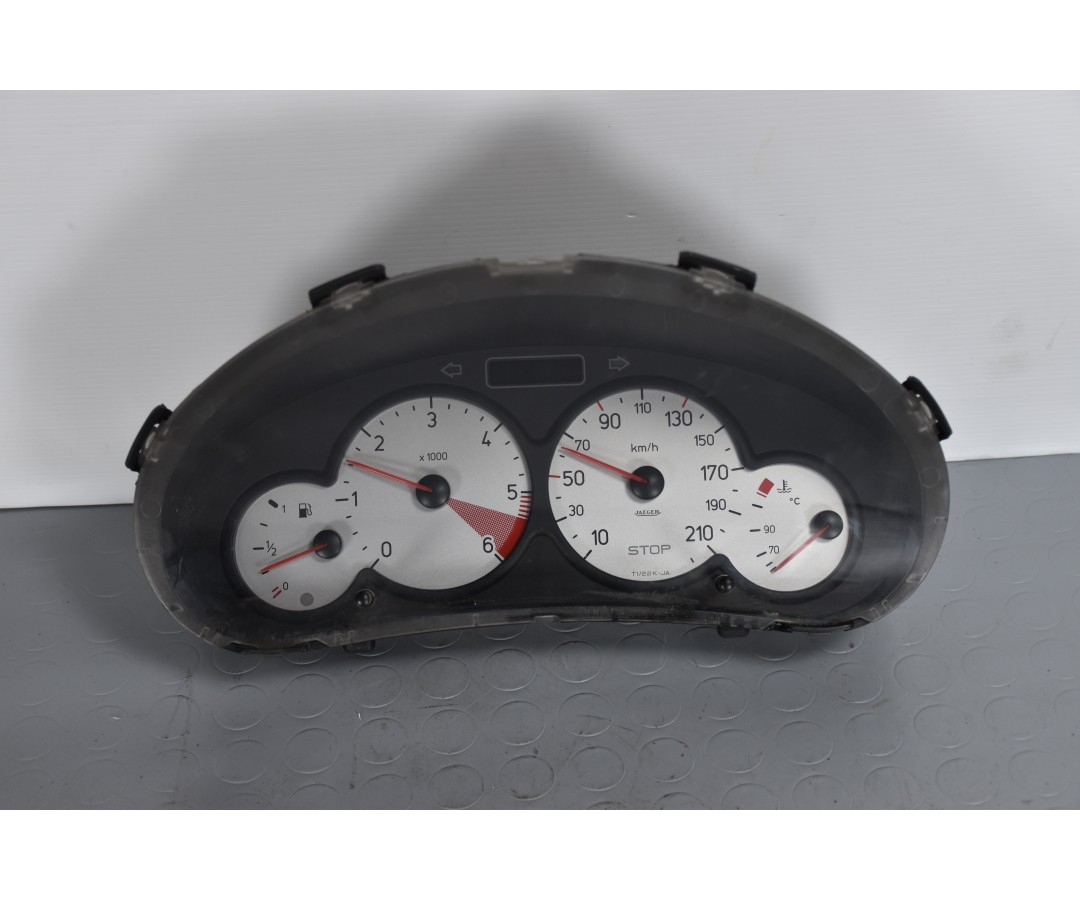 Strumentazione Contachilometri Completa Peugeot 206 dal 1998 al 2012 Cod 9656696280  1628087770471