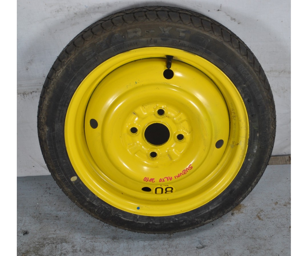 Ruotino di Scorta Suzuki Alto dal 2003 al 2007 115/70 R14 4 Fori  1628608614581
