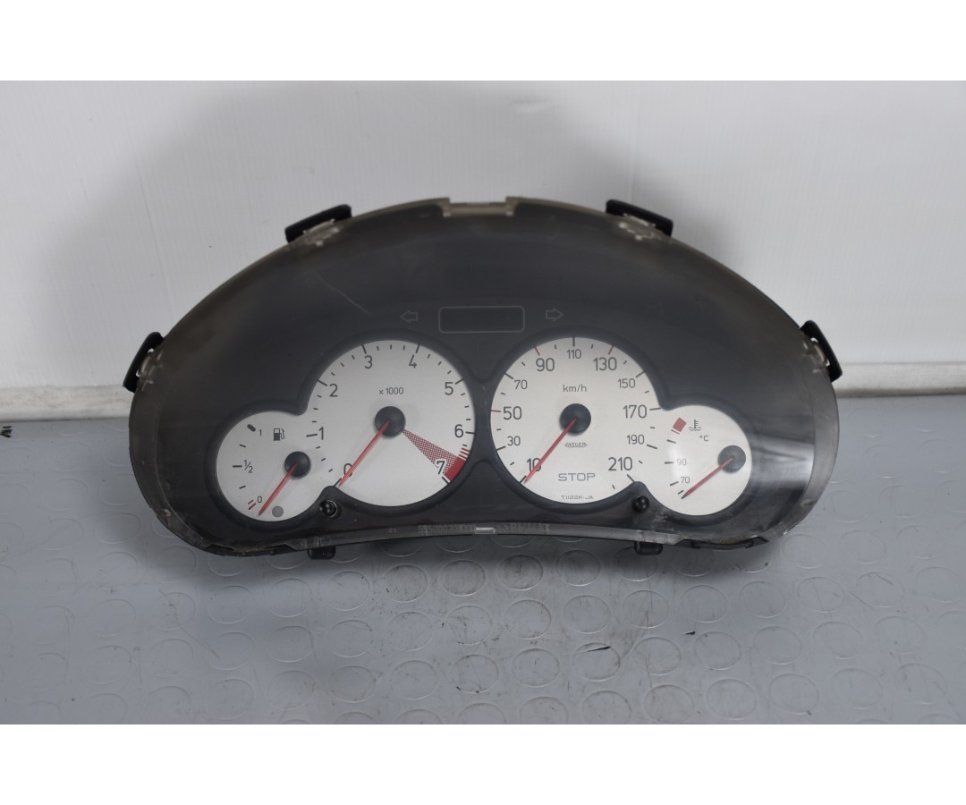 Strumentazione Contachilometri Completa Peugeot 206 dal 1998 al 2012 Cod 9656696380  1629960312863