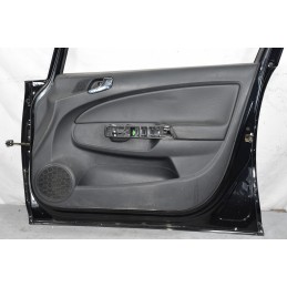 Portiera Sportello Anteriore DX Nero Opel Corsa D 5 porte dal 2006 al 2014 Cod 93189329  1632389790563