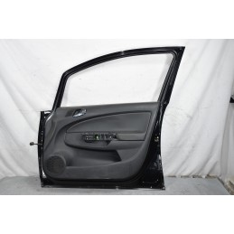Portiera Sportello Anteriore DX Nero Opel Corsa D 5 porte dal 2006 al 2014 Cod 93189329  1632389790563