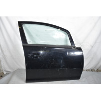 Portiera Sportello Anteriore DX Nera Opel Corsa D 5 Porte dal 2006 al 2014 Cod 93189329  1632405301285