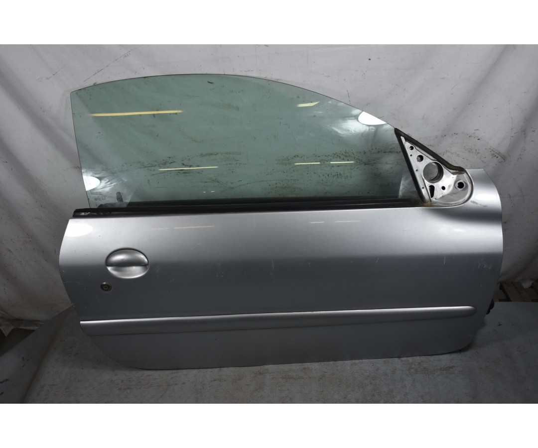 Portiera Sportello Anteriore DX Grigio Chiaro Peugeot 206 CC dal 2000 al 2007 Cod 9004P1  1632471342052