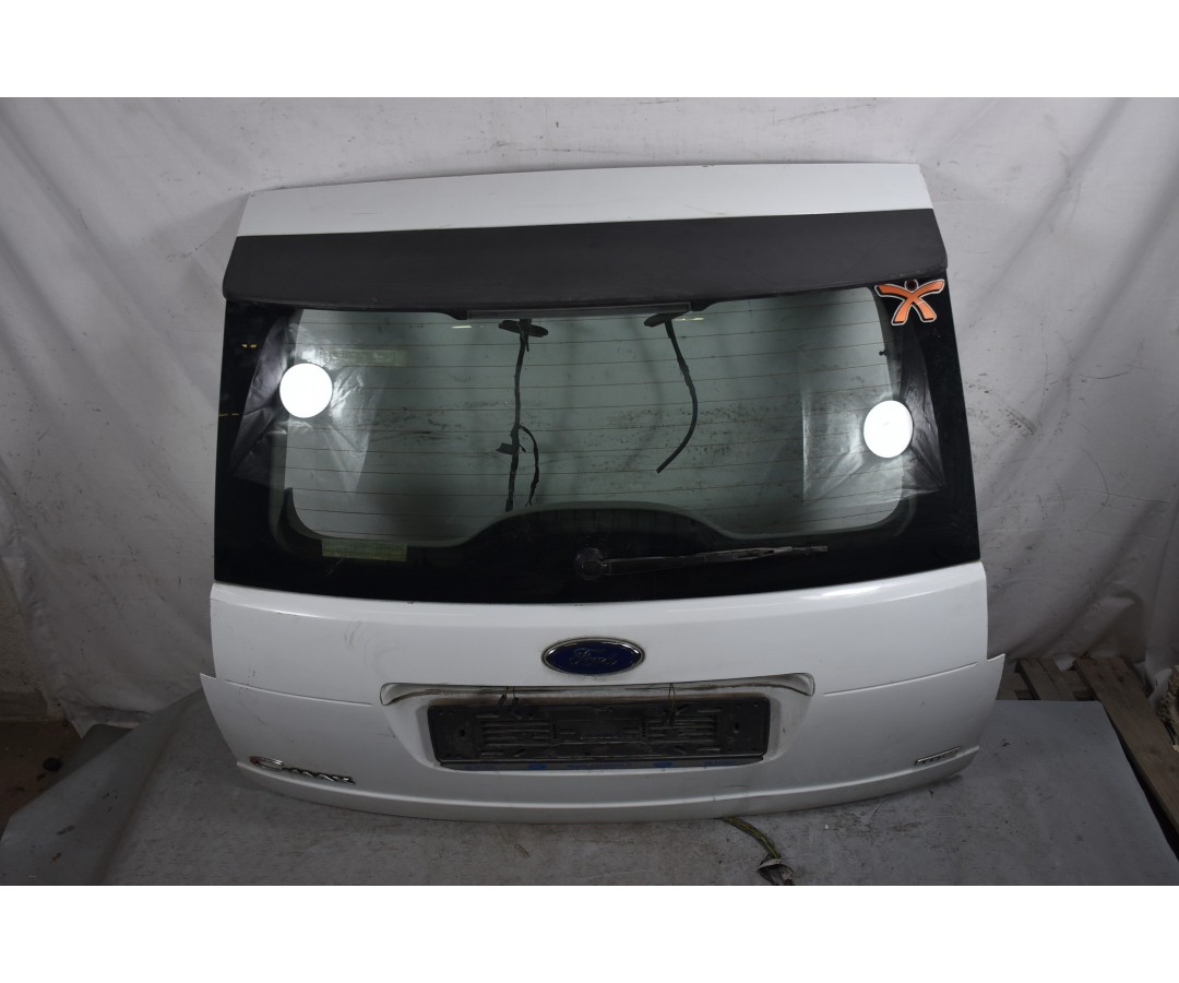 Portellone Bagagliaio Posteriore Bianco Ford C-Max dal 2003 al 2007 Cod 1683574  1632474275043