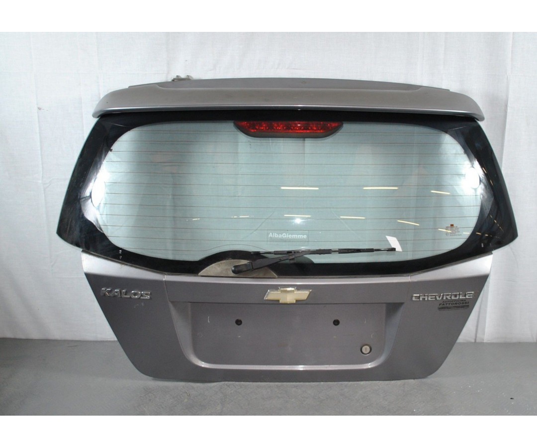 Portellone Bagagliaio Posteriore Chevrolet Kalos dal 2002 al 2008 Cod 96540837  1632812622232