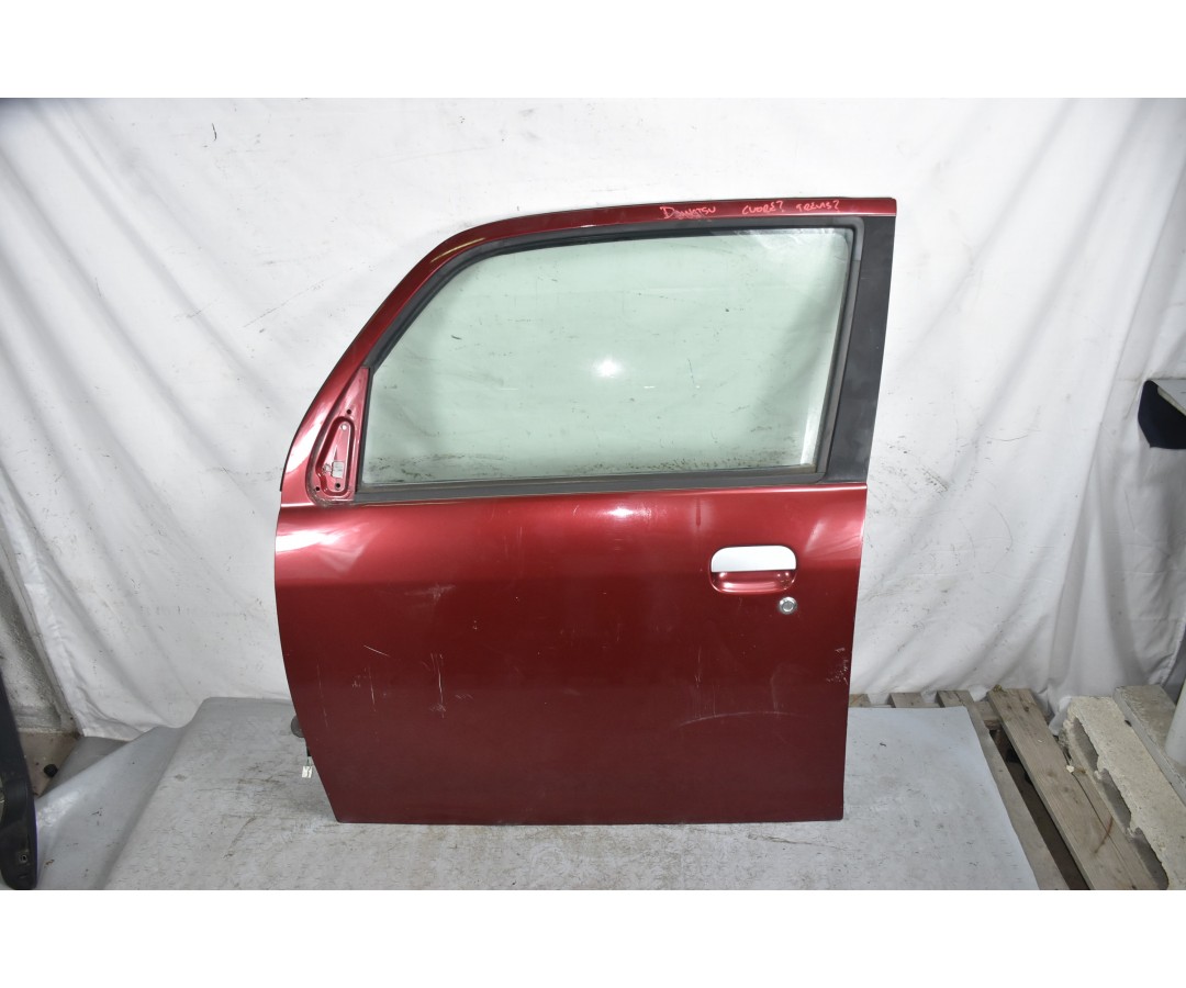 Portiera Sportello Anteriore SX Rosso Daihatsu Trevis dal 2004 al 2010 Cod 67002B2150  1633005890926
