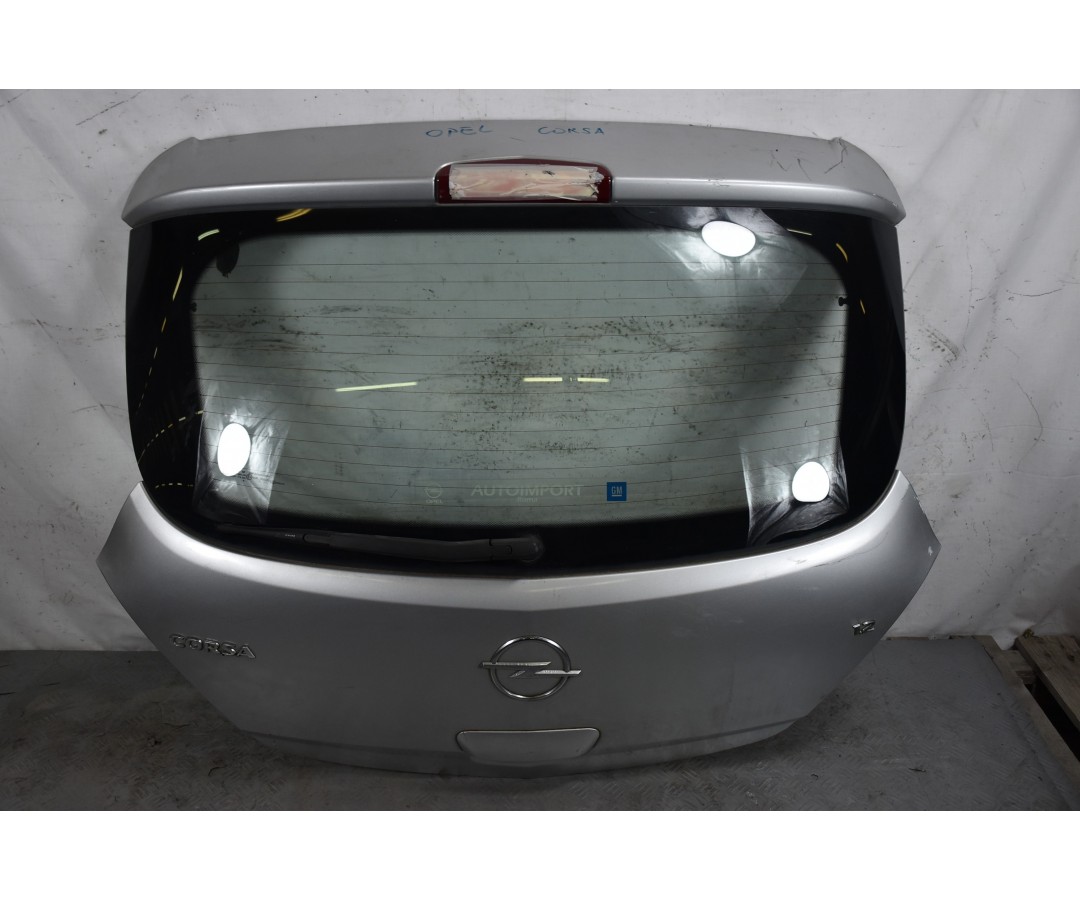 Portellone bagagliaio posteriore Opel Corsa 3 P Dal 2006 al 2014 Cod 93192020  1633507220948