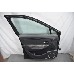 Portiera Sportello Anteriore SX Nero Renault Scenic III dal 2009 al 2016 Cod 801014883R  1633616947798