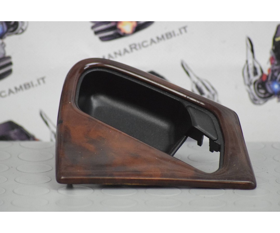 Cornice maniglia Anteriore Destra DX (passeggero) effetto radica Mercedes ML (W163) '98 - '01 cod. A16376602687211  241111112...