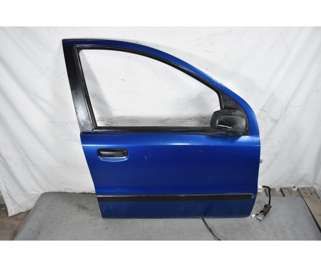 Portiera Sportello Anteriore DX Blu Fiat Panda 169 dal 2003 al 2012 Cod 51767630  1634043029040