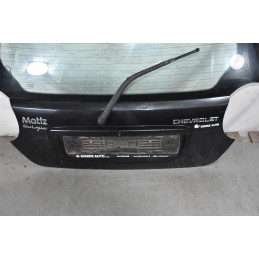 Portellone Bagagliaio Posteriore Nero Chevrolet Matiz dal 2005 al 2010 Cod 96879172  1634045556049