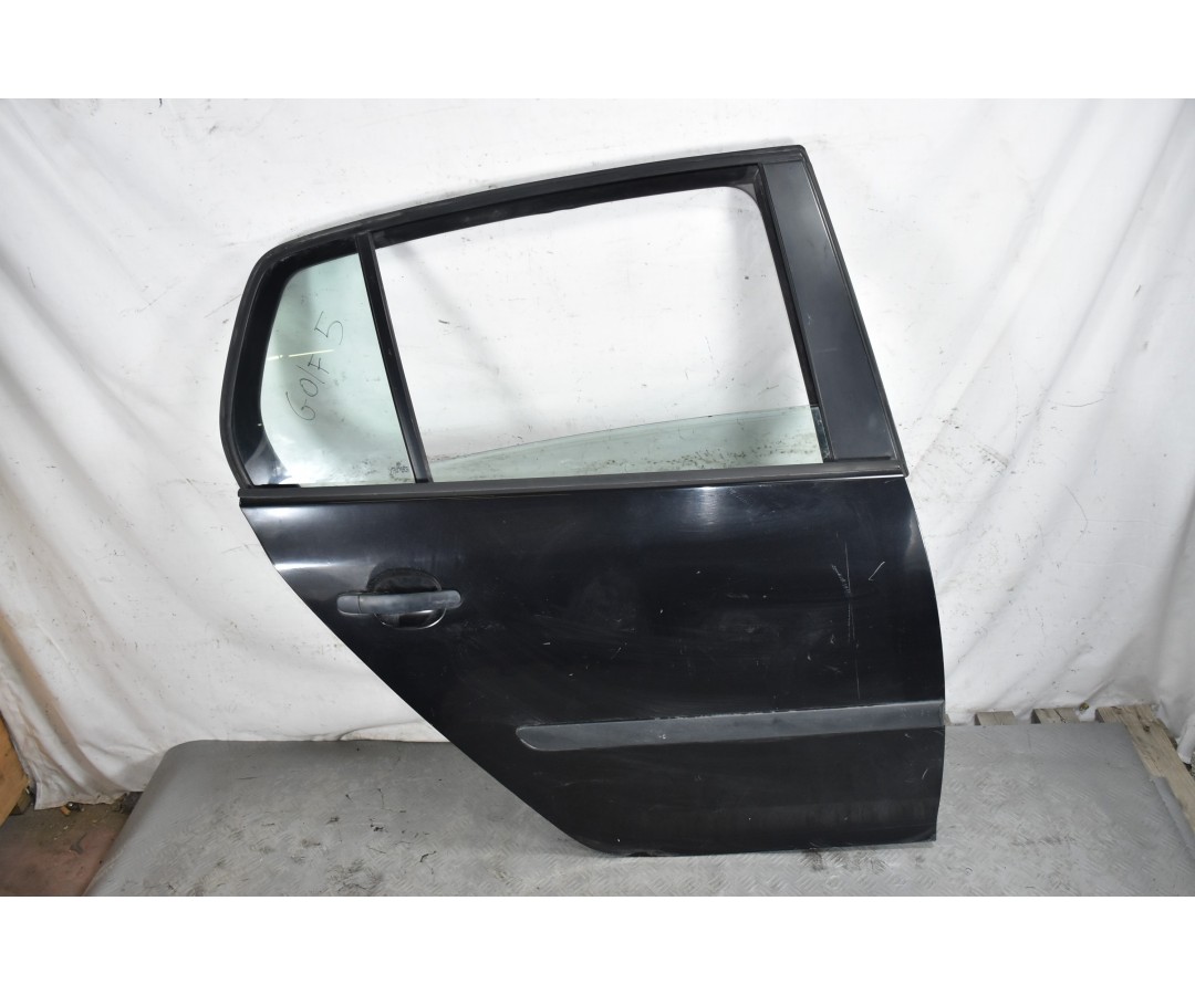 Portiera Sportello Posteriore DX Nero Volkswagen Golf V dal 2003 al 2008 Cod 1K4831106G  1634203784161