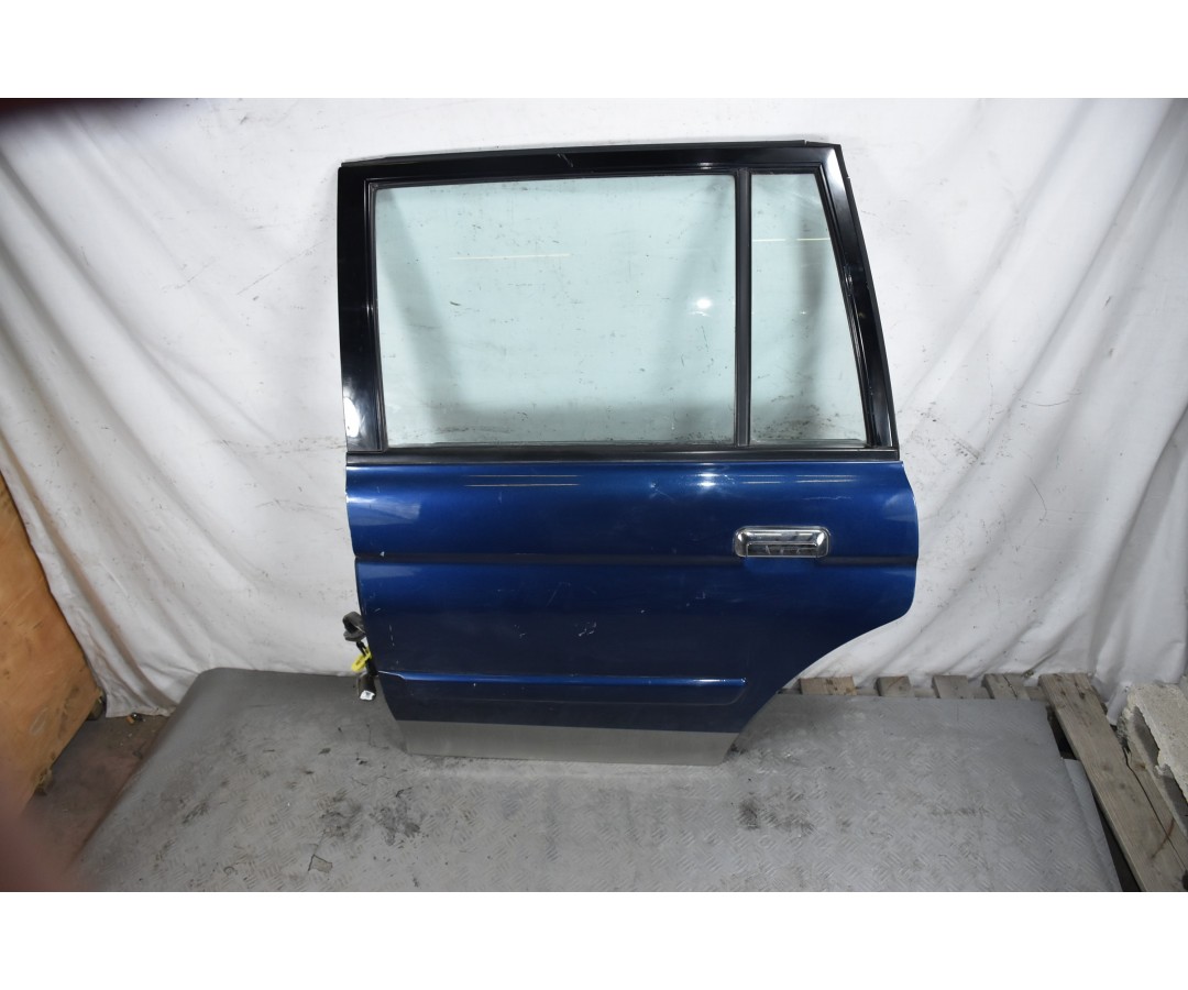 Portiera Sportello Posteriore SX Blu Mitsubishi Pajero Sport dal 1996 al 2008 Cod 5730A047  1634217663339
