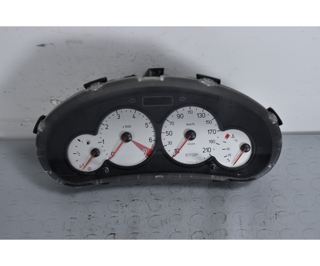 Strumentazione Contachilometri Completa Peugeot 206 dal 1998 al 2012 Cod 9656696380  1636557750151