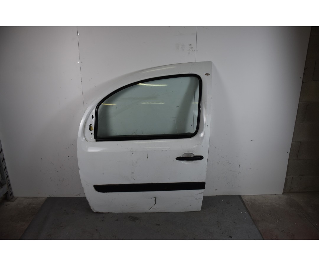 Portiera sportello anteriore SX Renault Kangoo Dal 2008 al 2013 Bianco  1639406198074