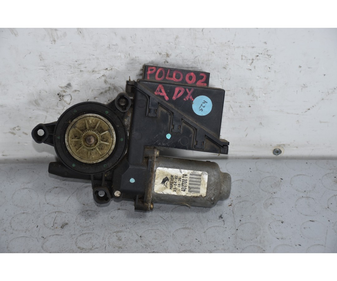 Motorino Alzacristallo Anteriore DX Volkswagen Polo IV dal 2001 al 2005 Cod 602959801  1639491717075