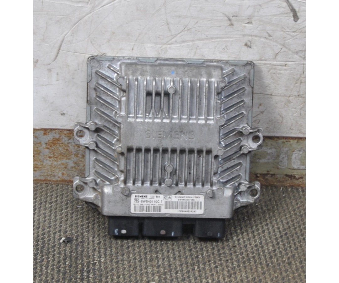 Centralina motore ECU Citroen C3 1.4 dal 2003 al 2010 cod SW9653447480  2411111138724