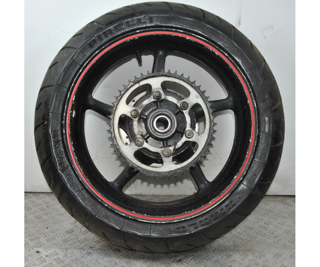 Cerchio Posteriore Yamaha YZF R6 600 dal 2005 al 2006  1641812719118