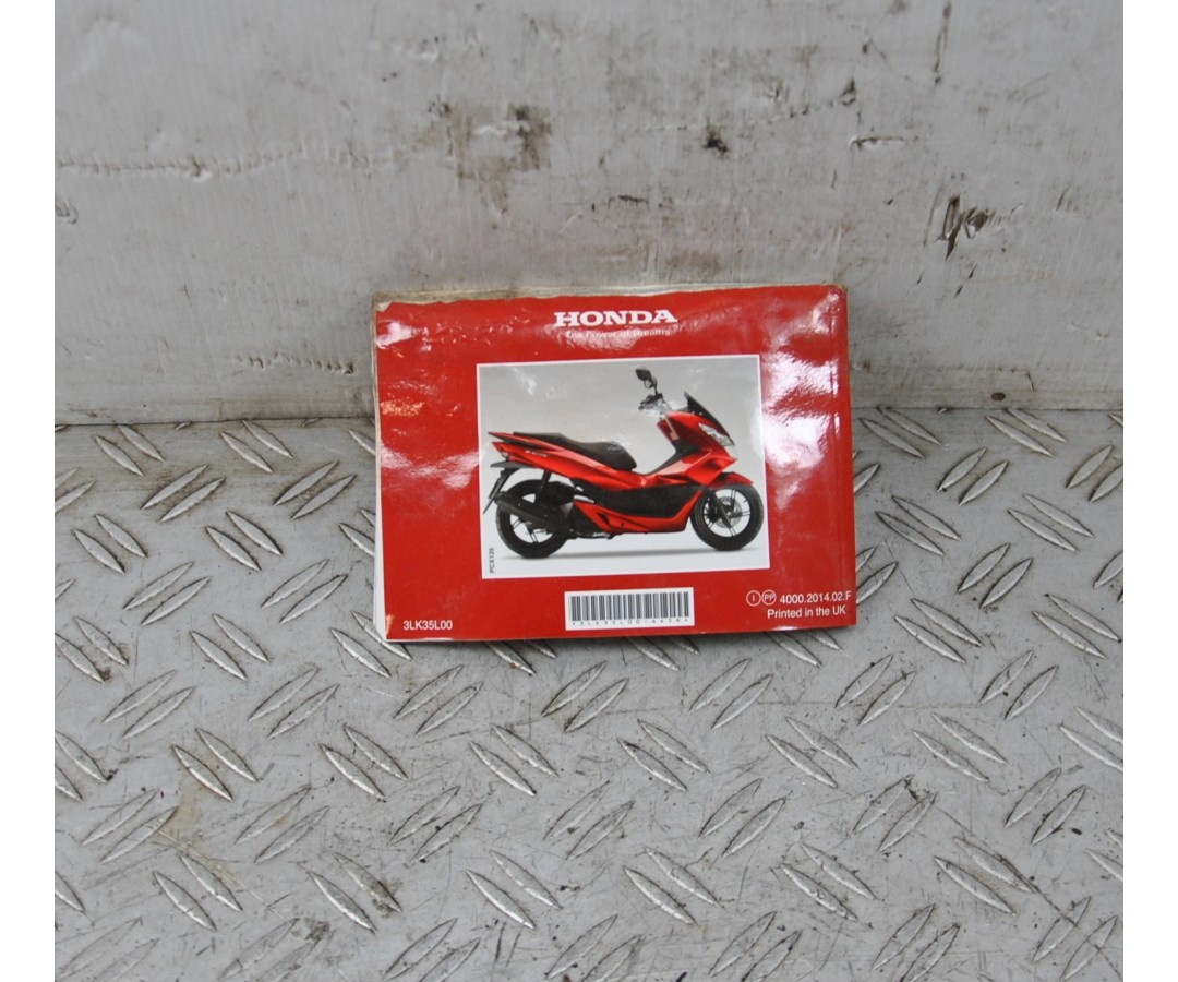 Libretto uso e manutenzione Honda PCX 125 / 150 Dal 2014 al 2016  1644330284014