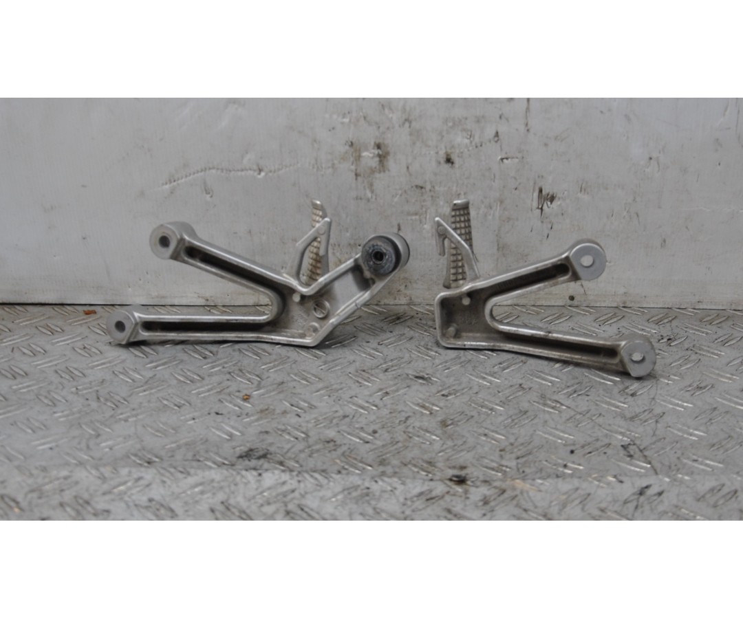Coppia Pedana Poggiapiedi Suzuki SV 650 dal 2006 al 2011  1645024859341