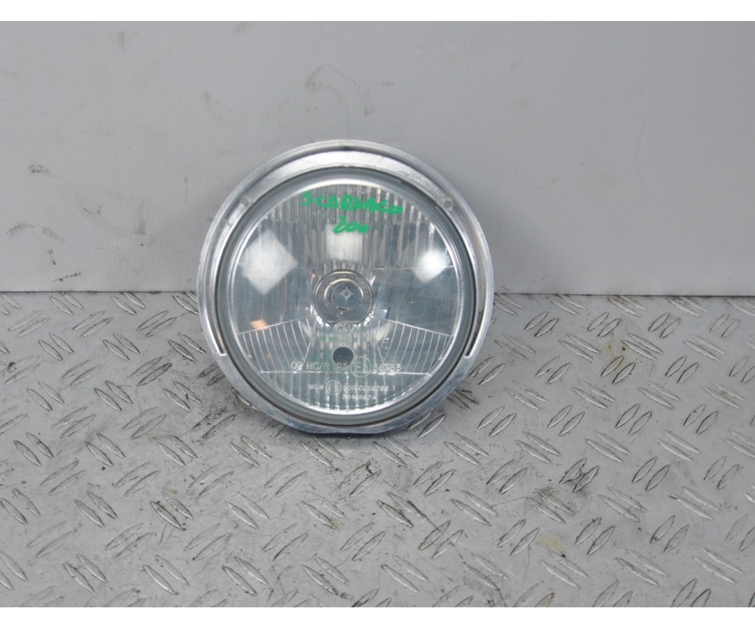 Faro Fanale Anteriore Aprilia Scarabeo 200 dal 2002 al 2004  1646037737480