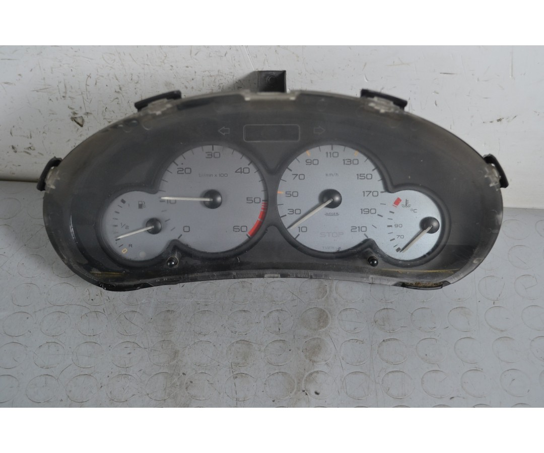 Strumentazione contachilometri completa Peugeot 206 Dal 1998 al 2012 Cod 9652246380  1646666046939
