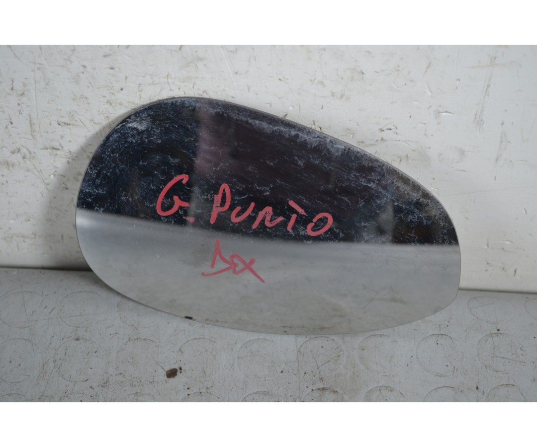 Vetro specchietto retrovisore esterno DX Fiat Grande Punto Dal 2005 al 2018 Cod 71740495  1647358884587