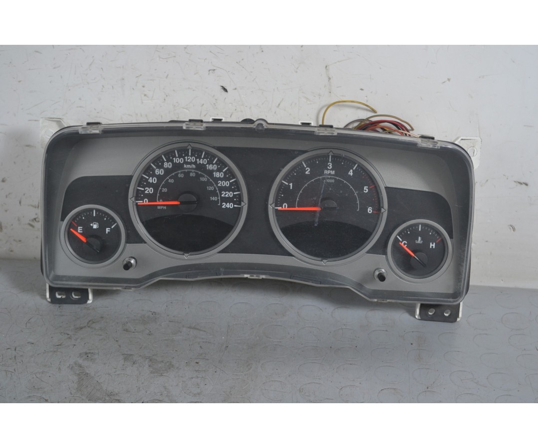 Strumentazione contachilometri completa Jeep Compass Dal 2006 al 2016 Cod P05064362AA  1649141911029