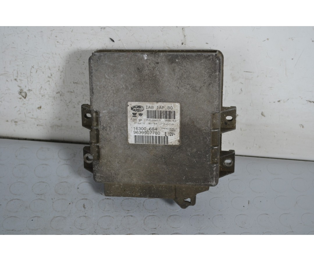 Centralina ECU Peugeot 206 dal 1998 al 2003 Cod 9639907780  1649928330708