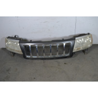 Griglia Anteriore Completa di Fari Jeep Grand Cherokee dal 2002 al 2004 Cod K68086539AA Cod K68086538AA  1652262044743
