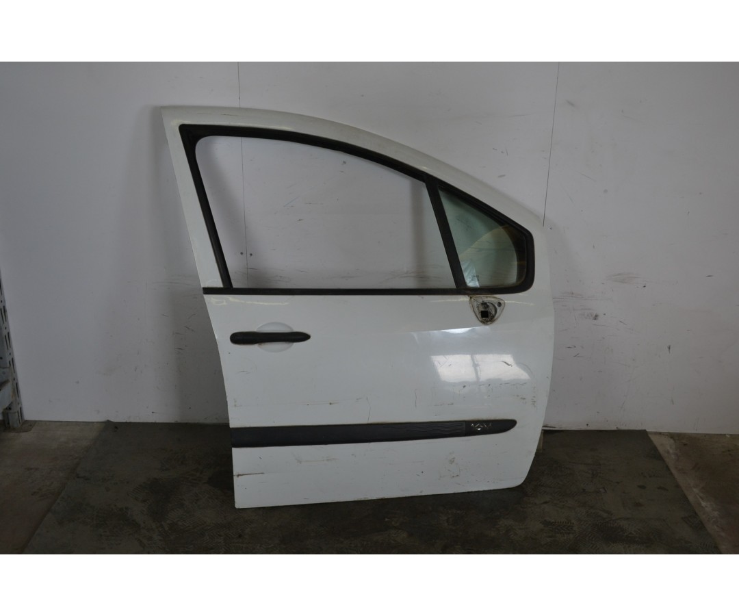 Portiera sportello anteriore DX Renault Modus Dal 2004 al 2013 Colore bianco  1653550147412